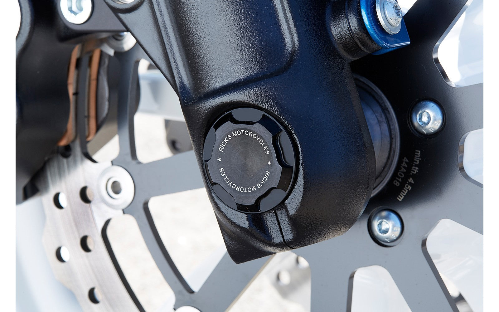 Rick's Axle Cover Set Premium - Steet Bob / Slim etc 18-up