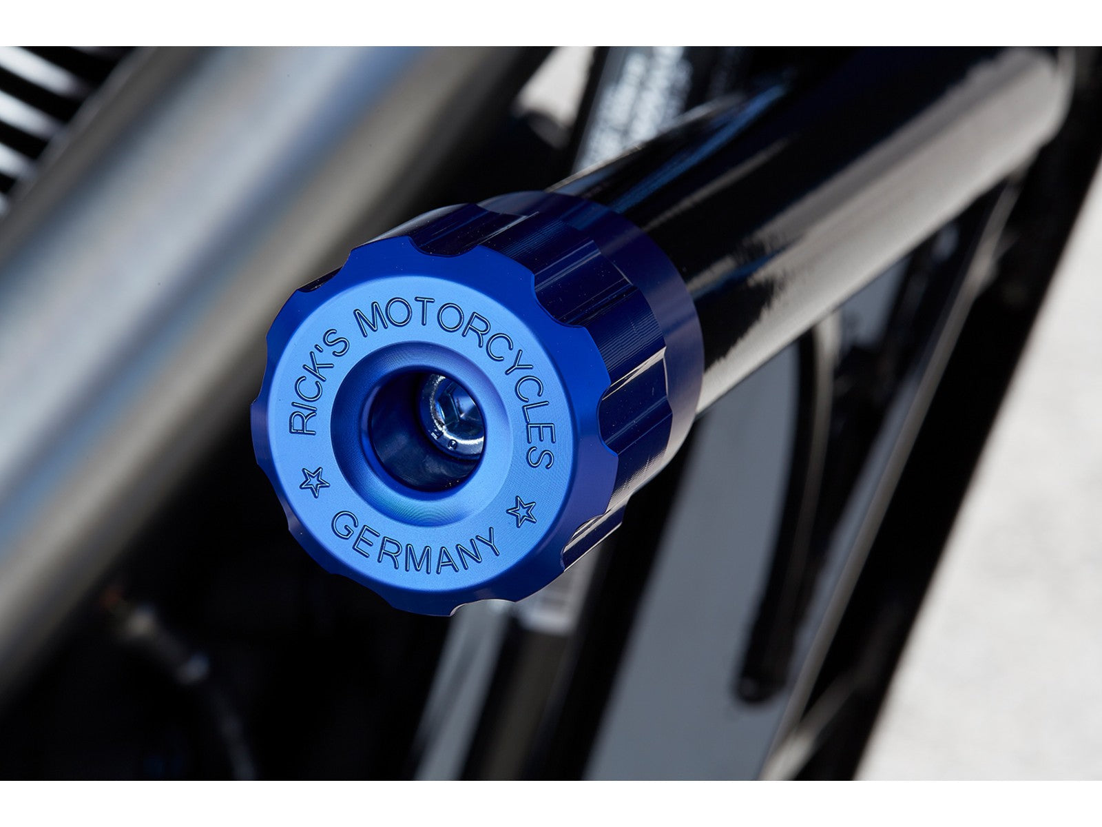 Rick's Clubstyle Crash Bar End Caps Blue