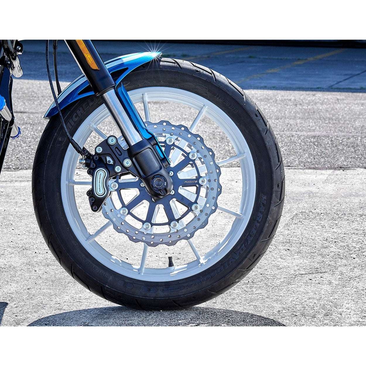 Rick's Brake Caliper Adaptor for 13" Rotor (Low Rider S/ST, Fat Bob)