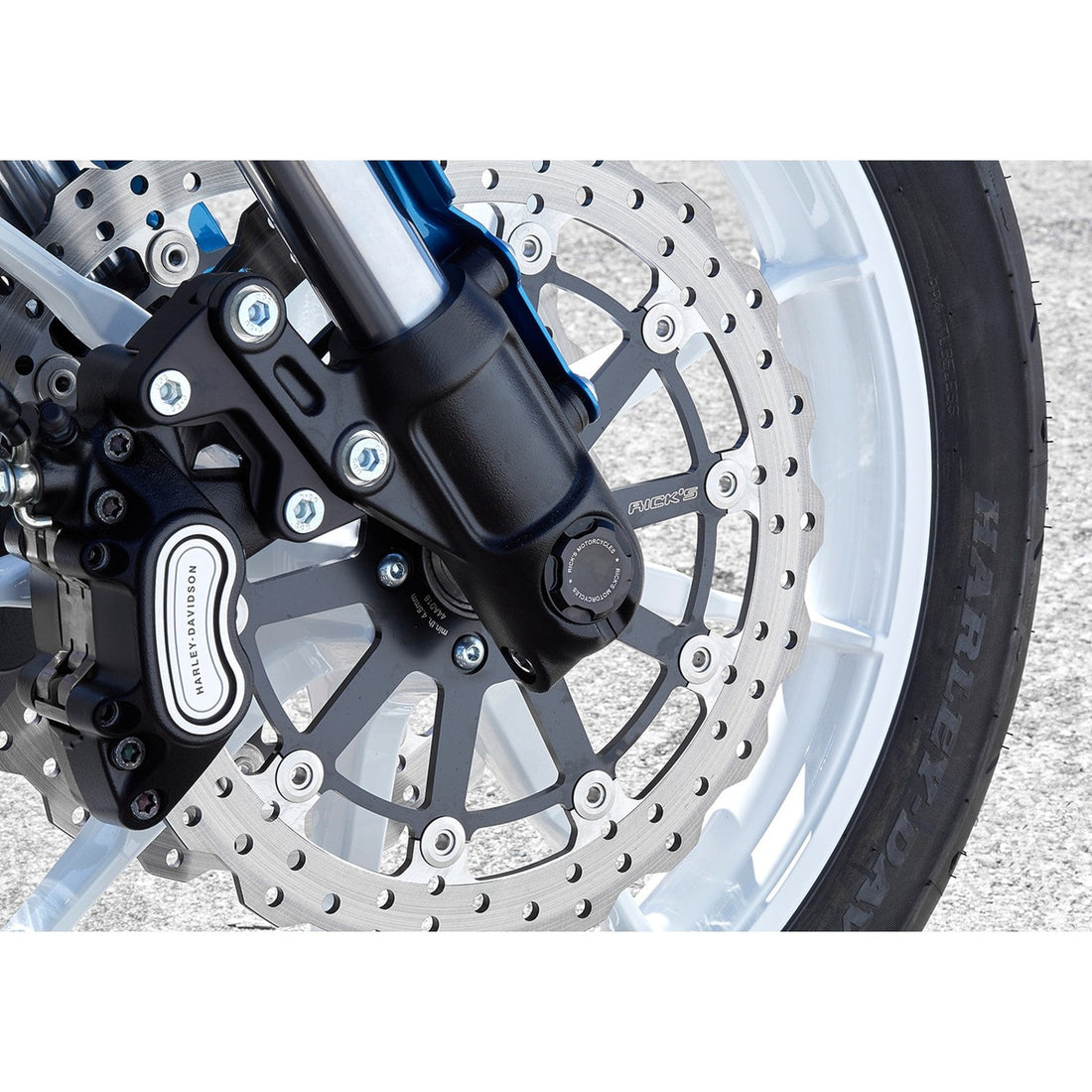 Rick's Brake Caliper Adaptor for 13" Rotor (Low Rider S/ST, Fat Bob)