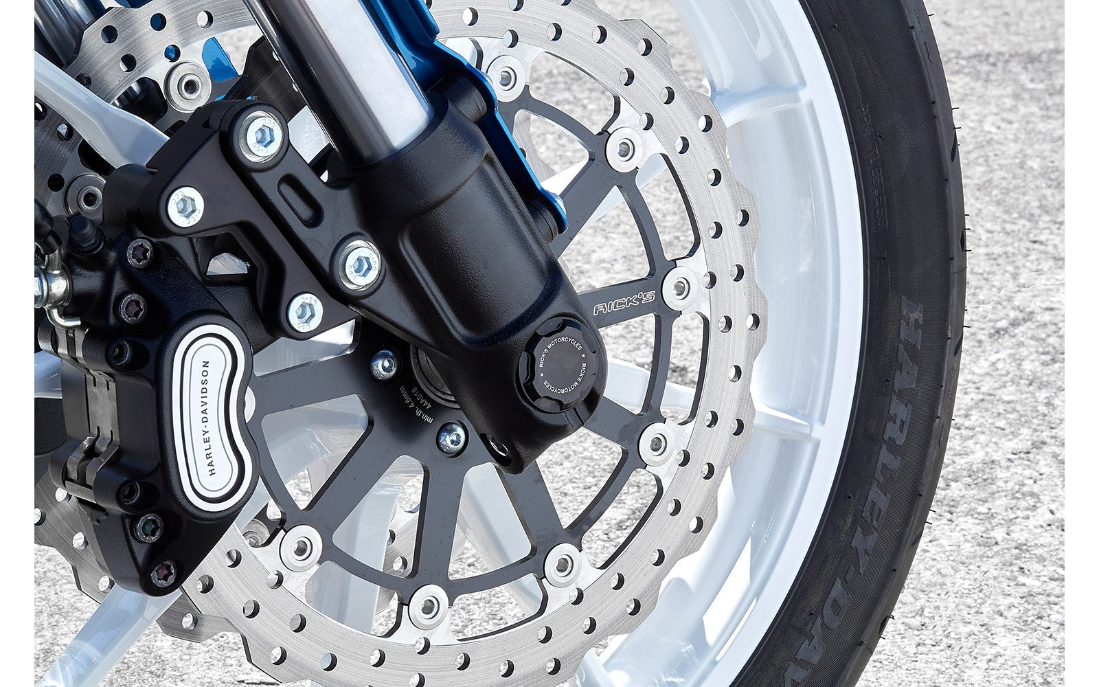 Rick's Axle Cover Set Premium - Steet Bob / Slim etc 18-up