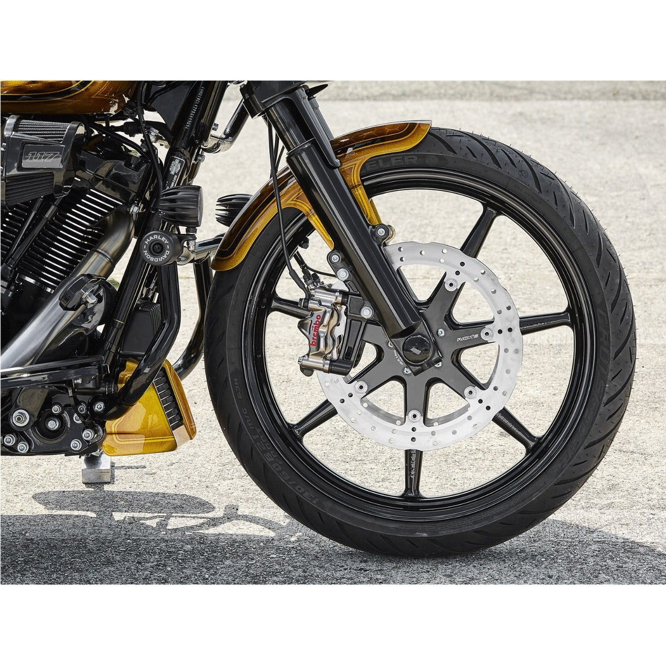 Rick's 21" Short Front Fender (Touring)