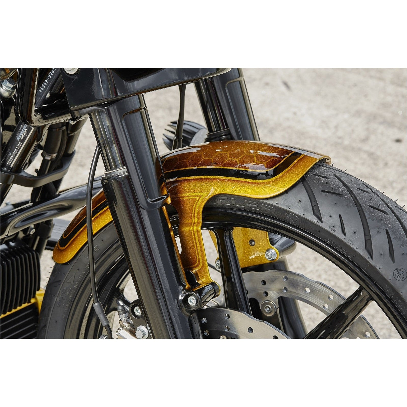 Rick's 21" Short Front Fender (Touring)