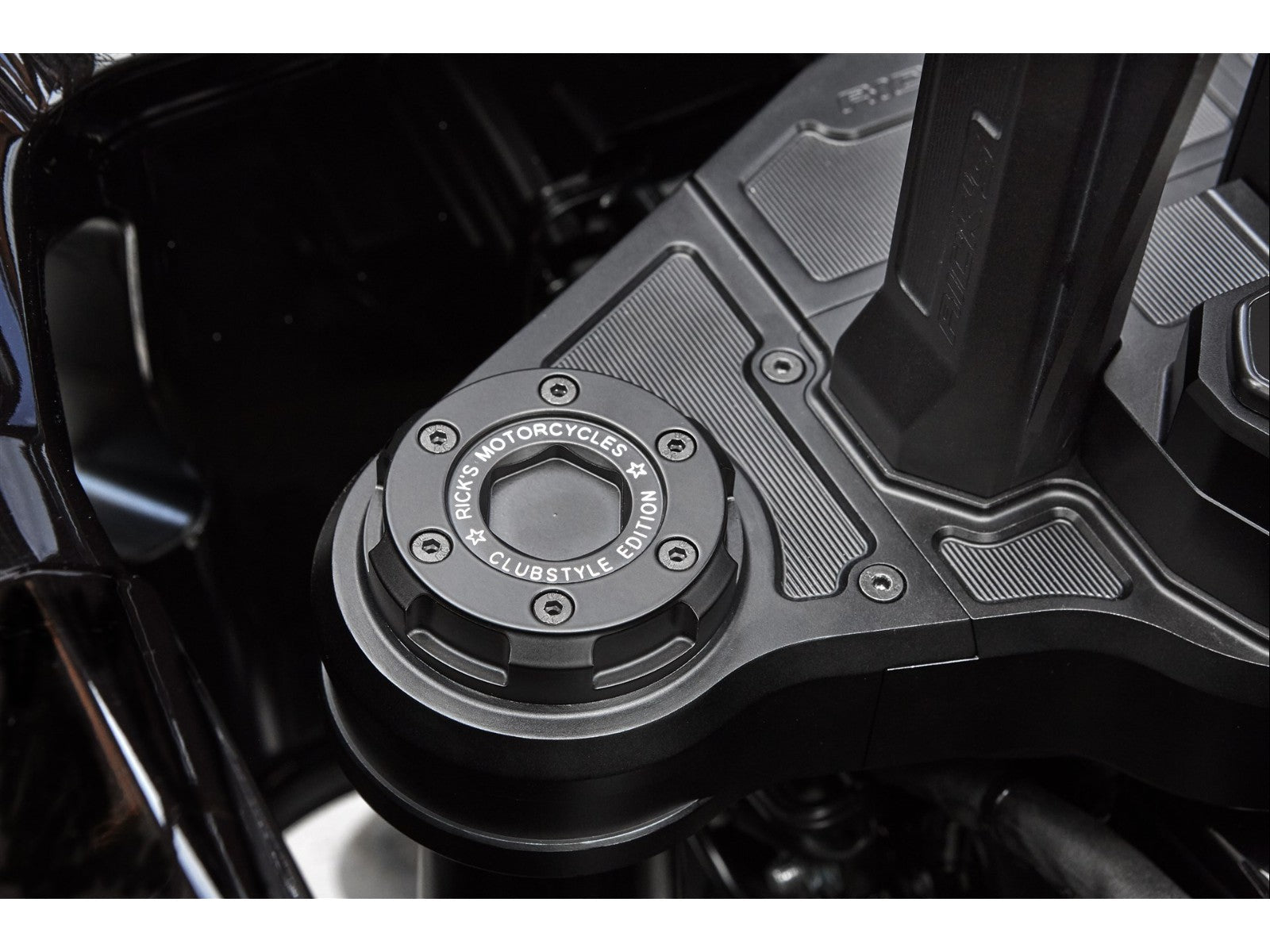 Rick's 8.5" Clubstyle Triple Tree & Riser Set - CVO 23.5-up / Touring 24-up