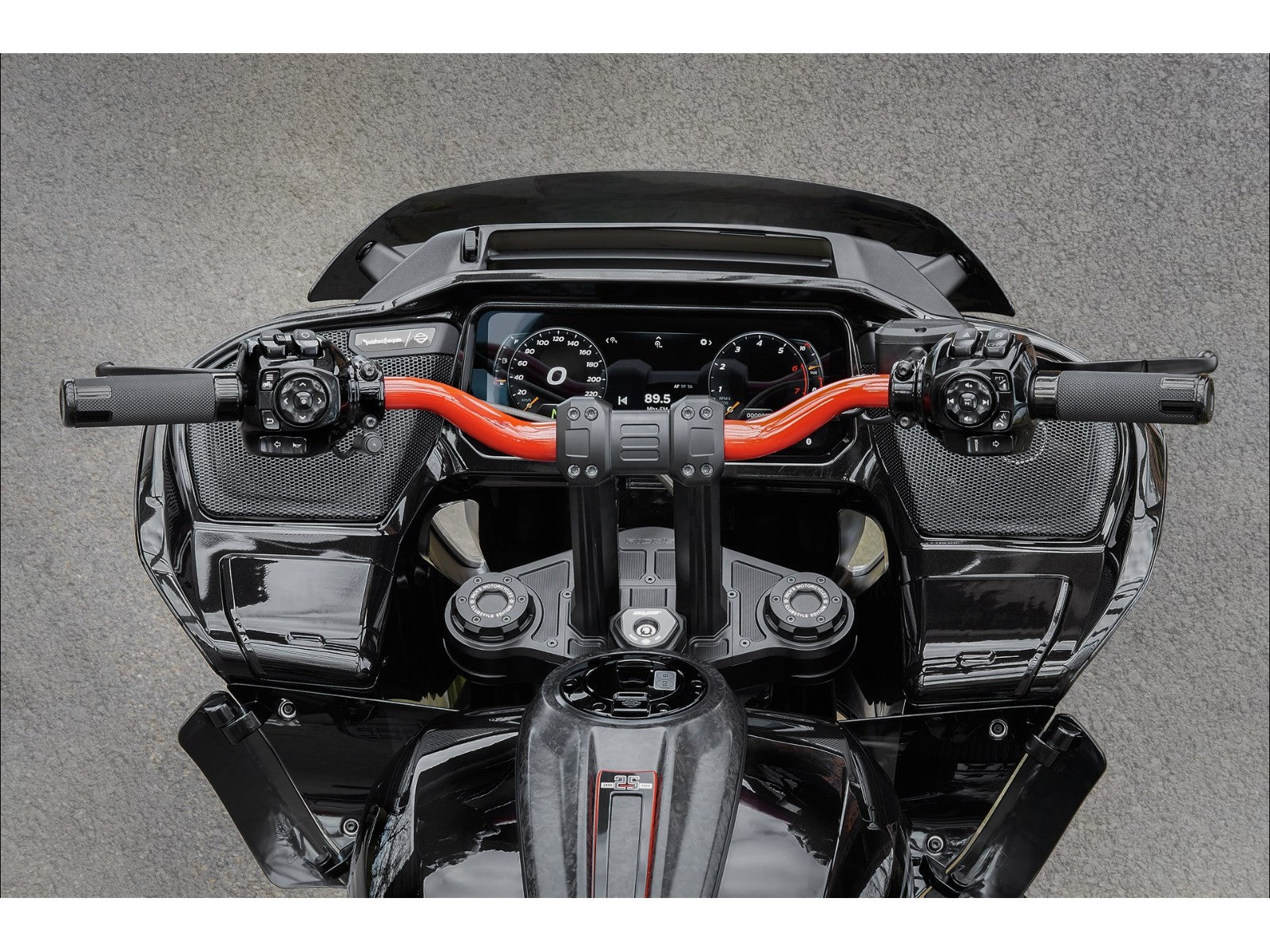 Rick's 10" Clubstyle Triple Tree & Riser Set - CVO 23.5-up / Touring 24-up