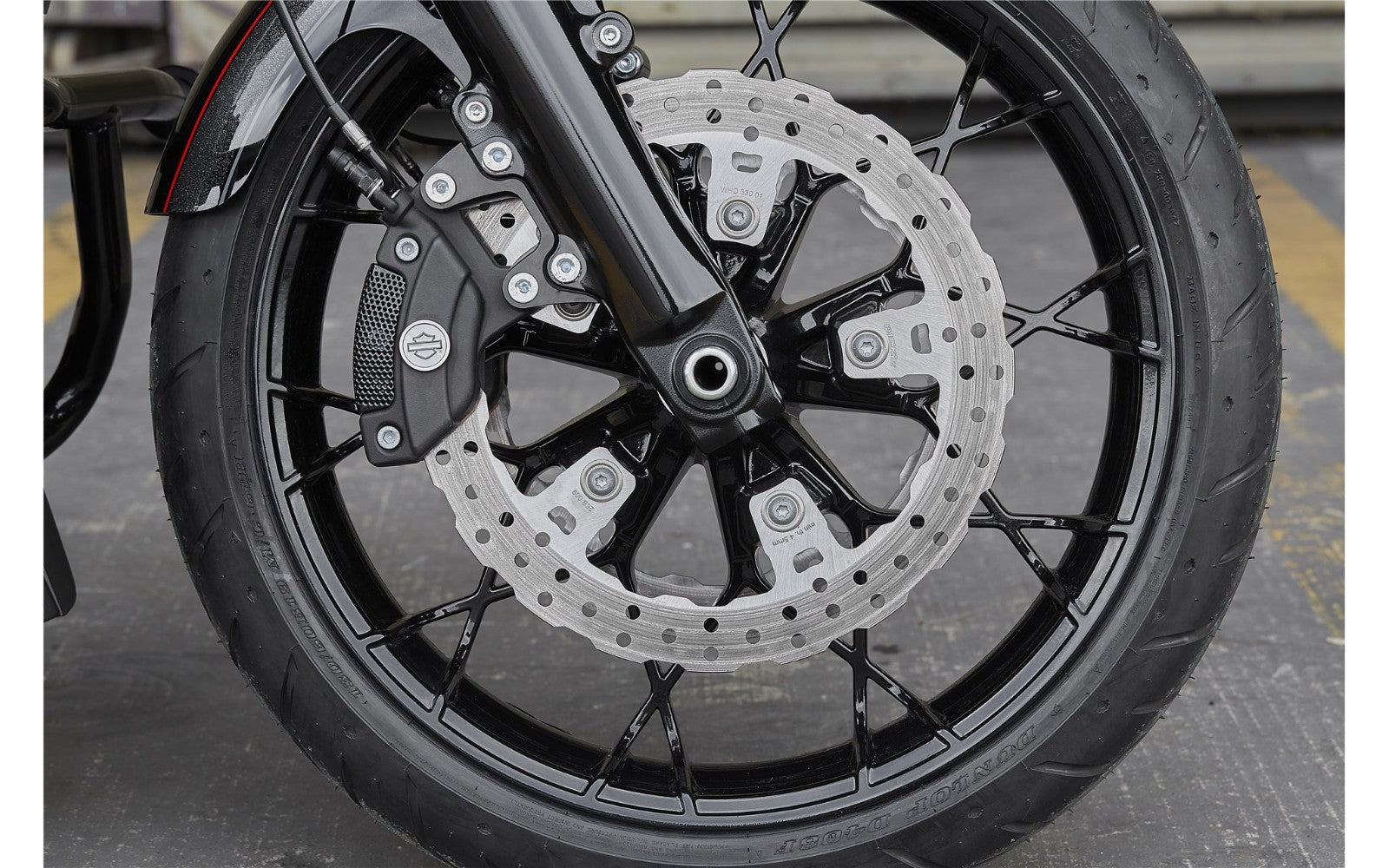 Rick's Front 13"/330mm Wave Brake Rotor - Touring 14-23