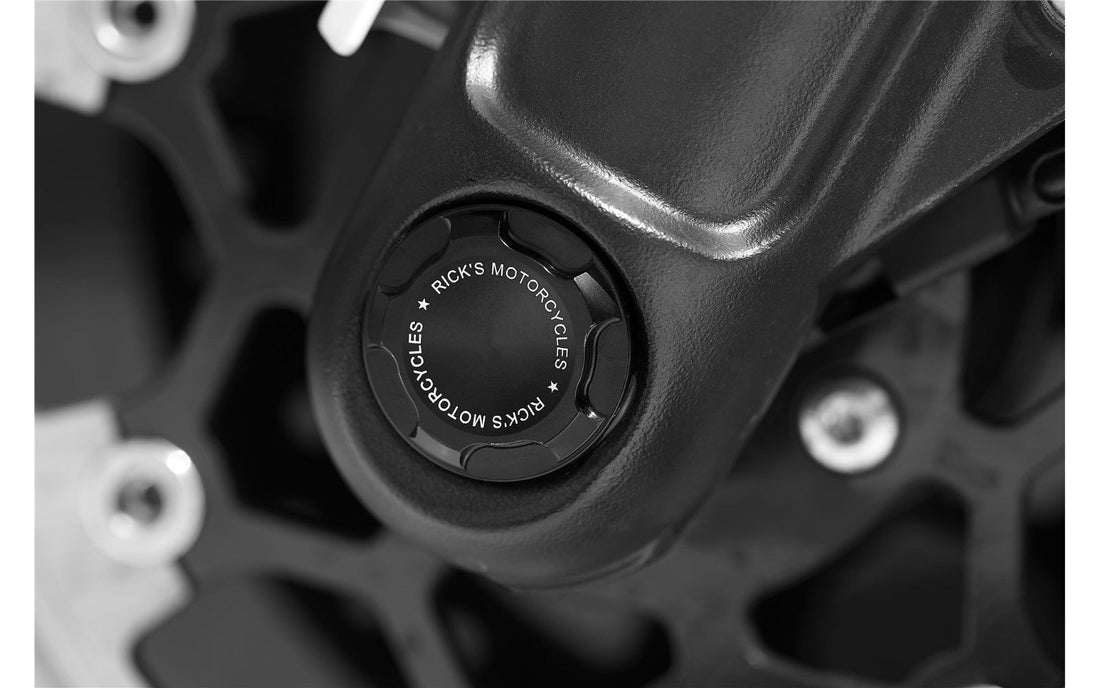 Rick's Front Axle Cover Premium - Fat Bob 18-up