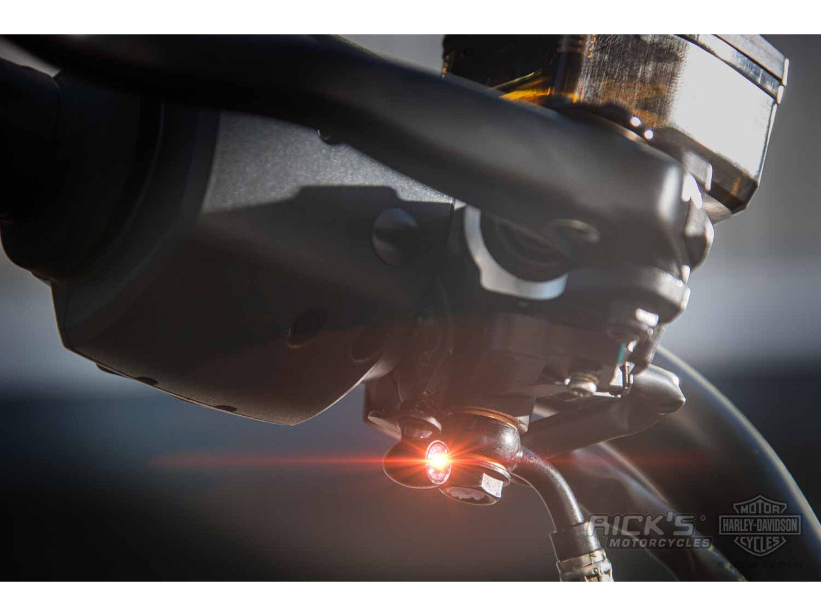 Rick's Front Indicator Holder Set (brackets only) - Sportster S / Nightster