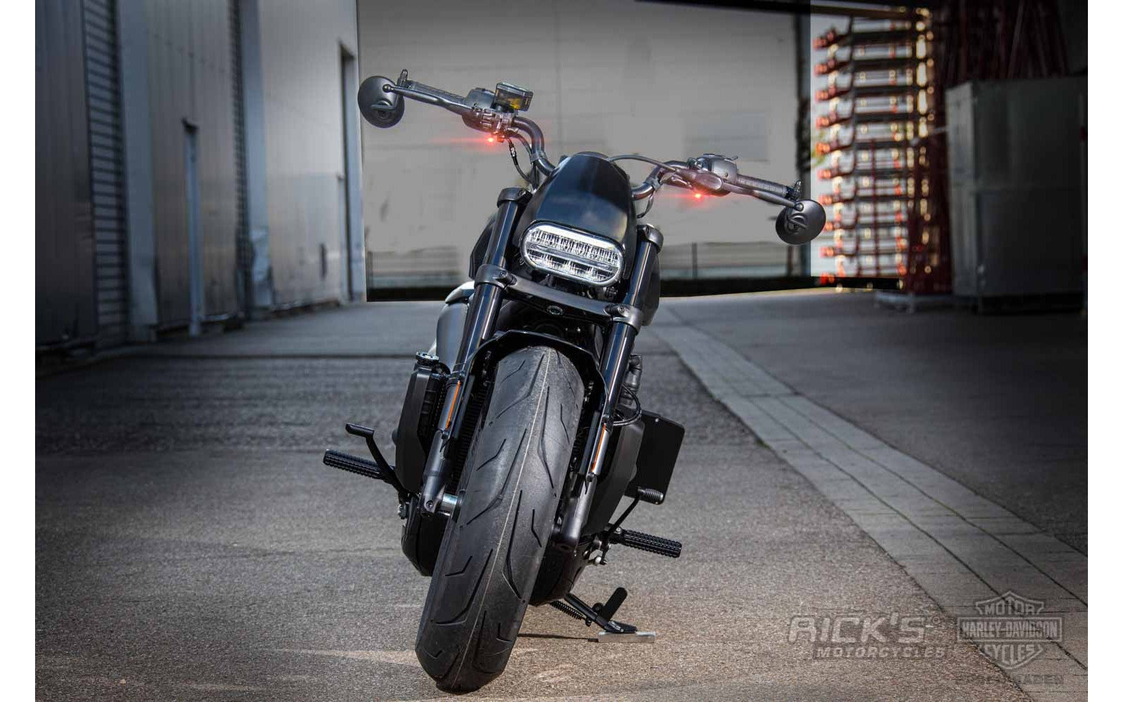 Rick's Front Indicator Holder Set (with Atto) - Sportster S / Nightster