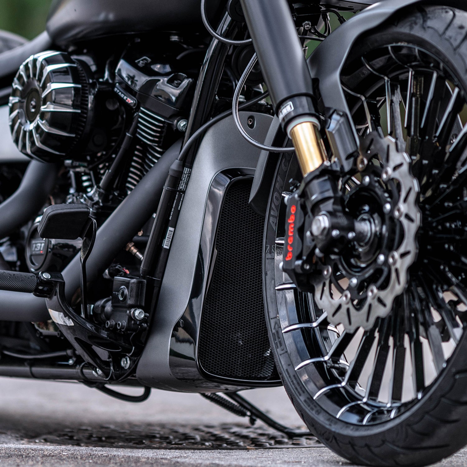 Henne Chin Spoiler (Softail 2018+)