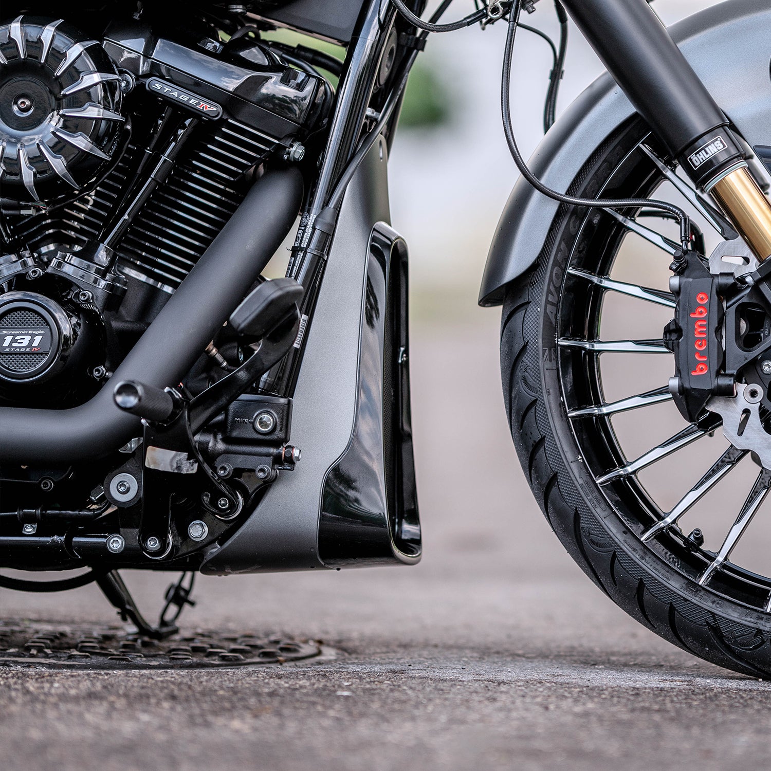 Henne Chin Spoiler (Softail 2018+)
