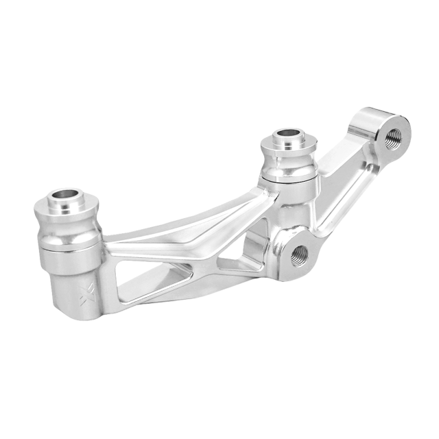 Raceworks 108mm Front Axial to Radial Caliper Mounts/Pair Raw