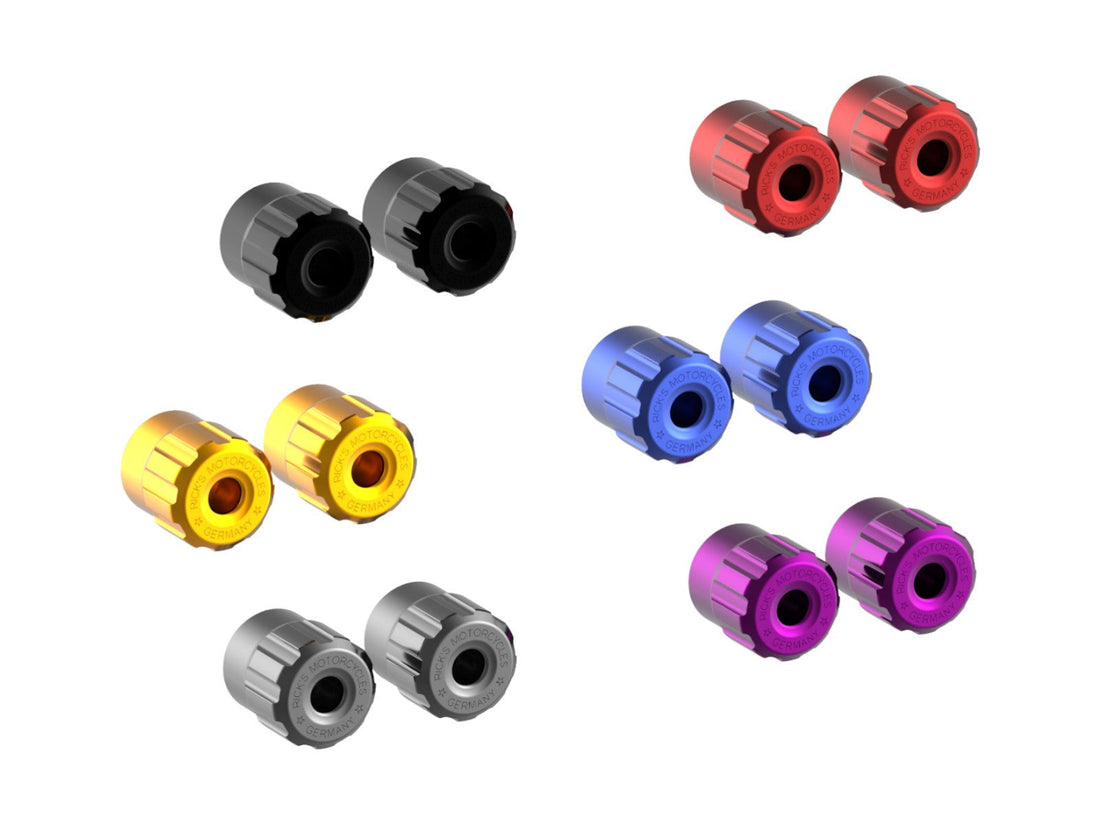 Rick's Clubstyle Crash Bar End Caps Purple