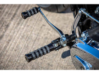 Rick's Footpegs "O-Ring" Black - Softail 18-up / Sportster S - Nightster