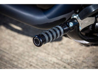 Rick's Footpegs "O-Ring" Black - Softail 18-up / Sportster S - Nightster