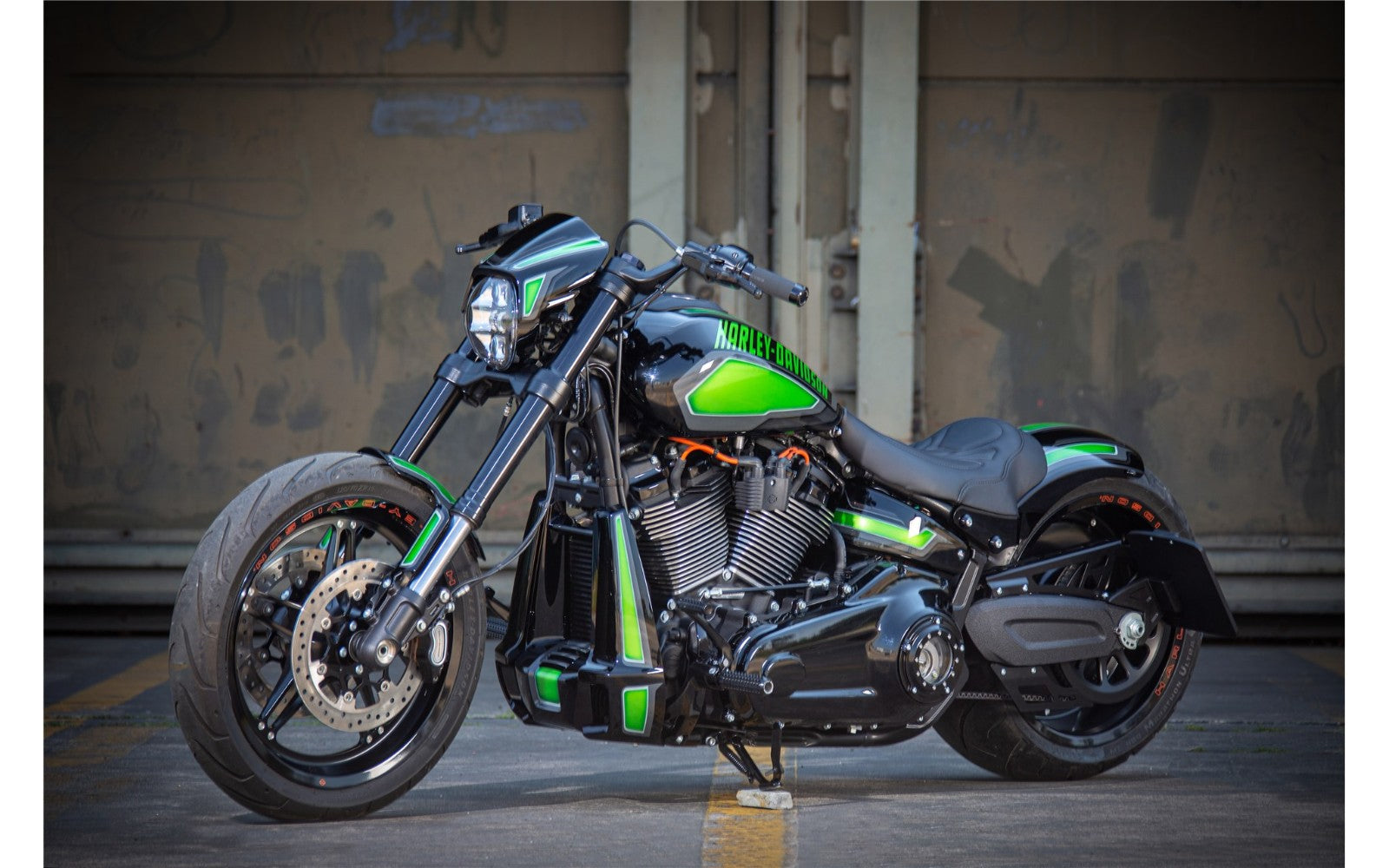 Rick's Front Indicator Brackets (with indicators) - FXDR