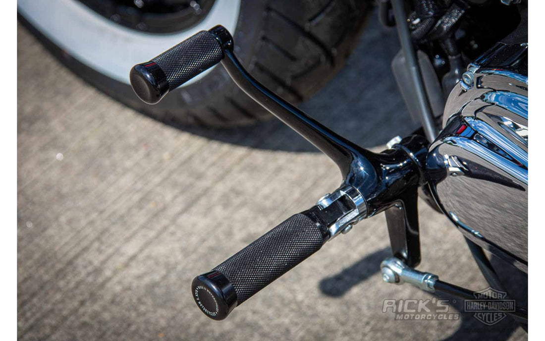 Rick's Footpegs Knurled Raw - Sportster 48 / 72