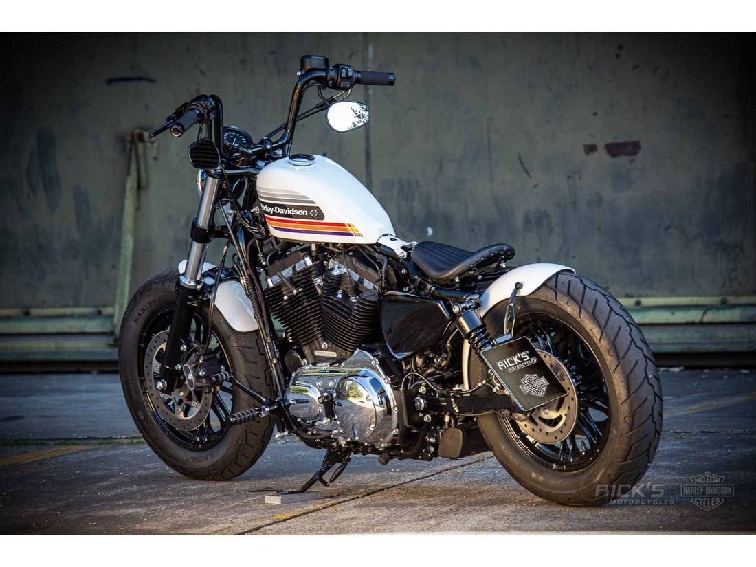 Rick's Footpegs "O-Ring" Black - Sportster 48 / 72