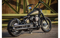 Rick's Steel Rear Fender "Bobber" 150 Tire - Softail Narrow 18-up