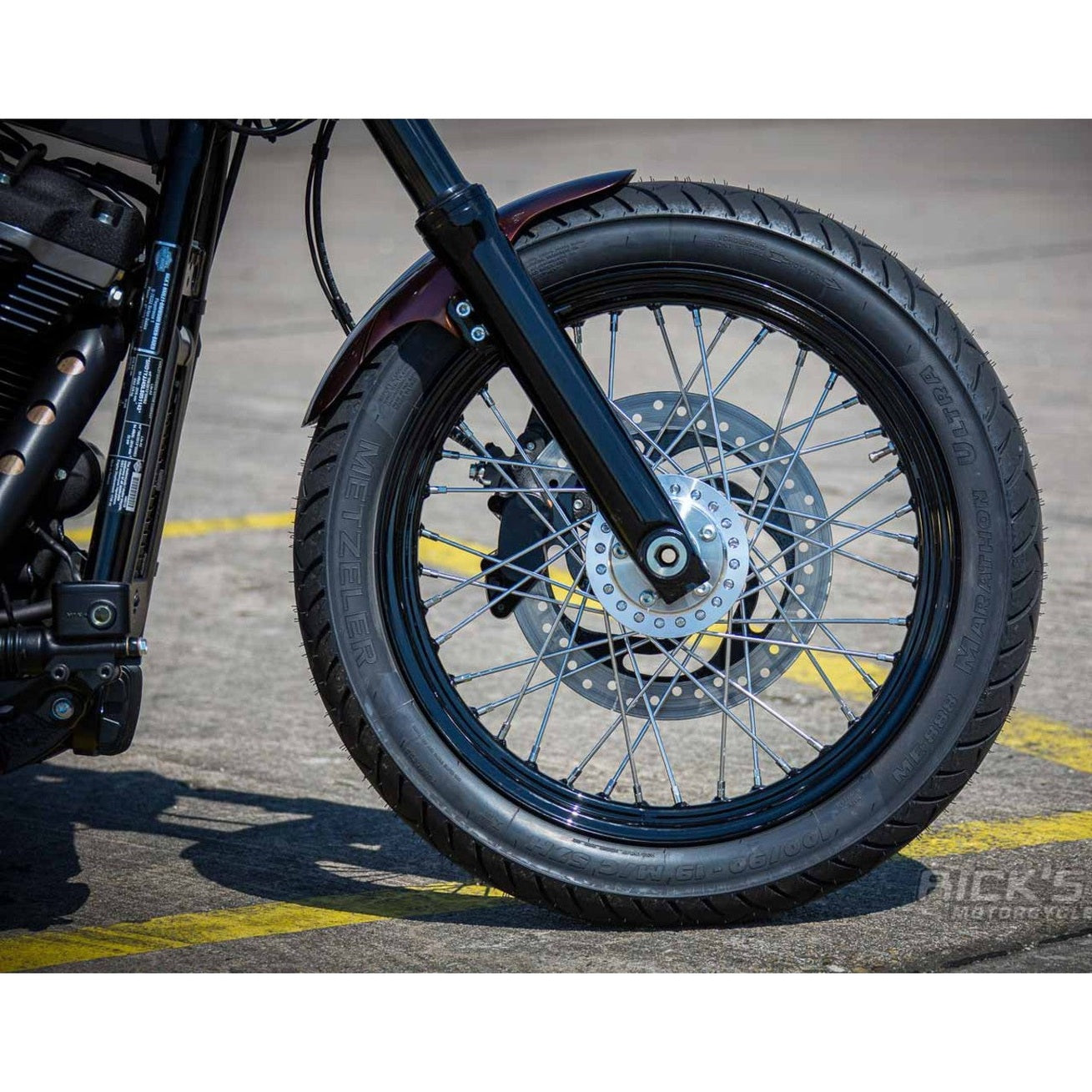 Rick's 19" Front Fender (Street Bob)
