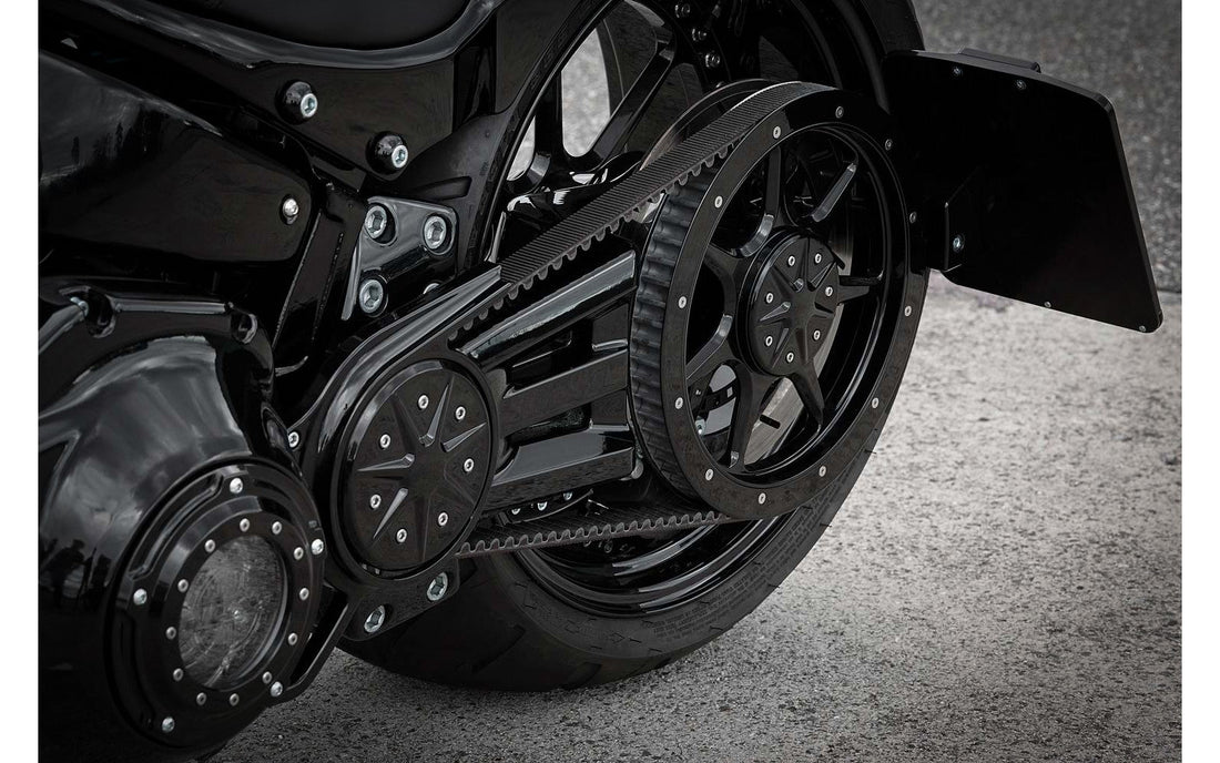 Rick's Single-Sided Swing Arm License Plate Holder - Softail 18-up