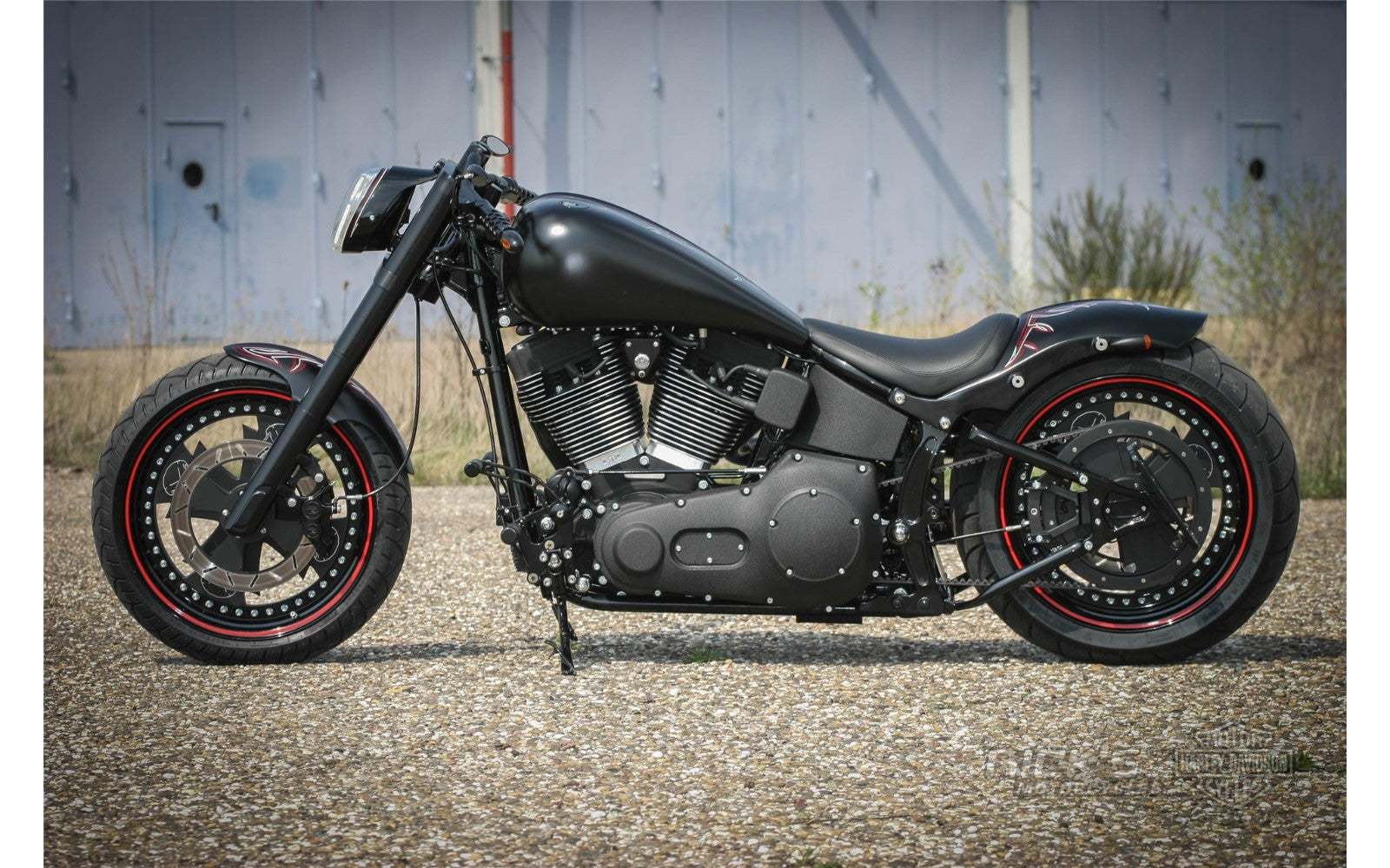 Rick's Tank Modification Kit "EFI Clean" - Softail 2000-2017