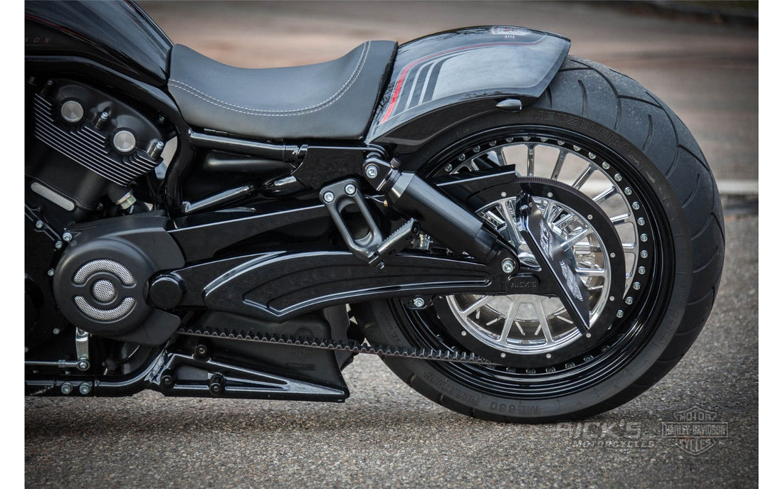 Rick's Side License Plate Bracket (Rick's Swingarm) - V-Rod 07-17