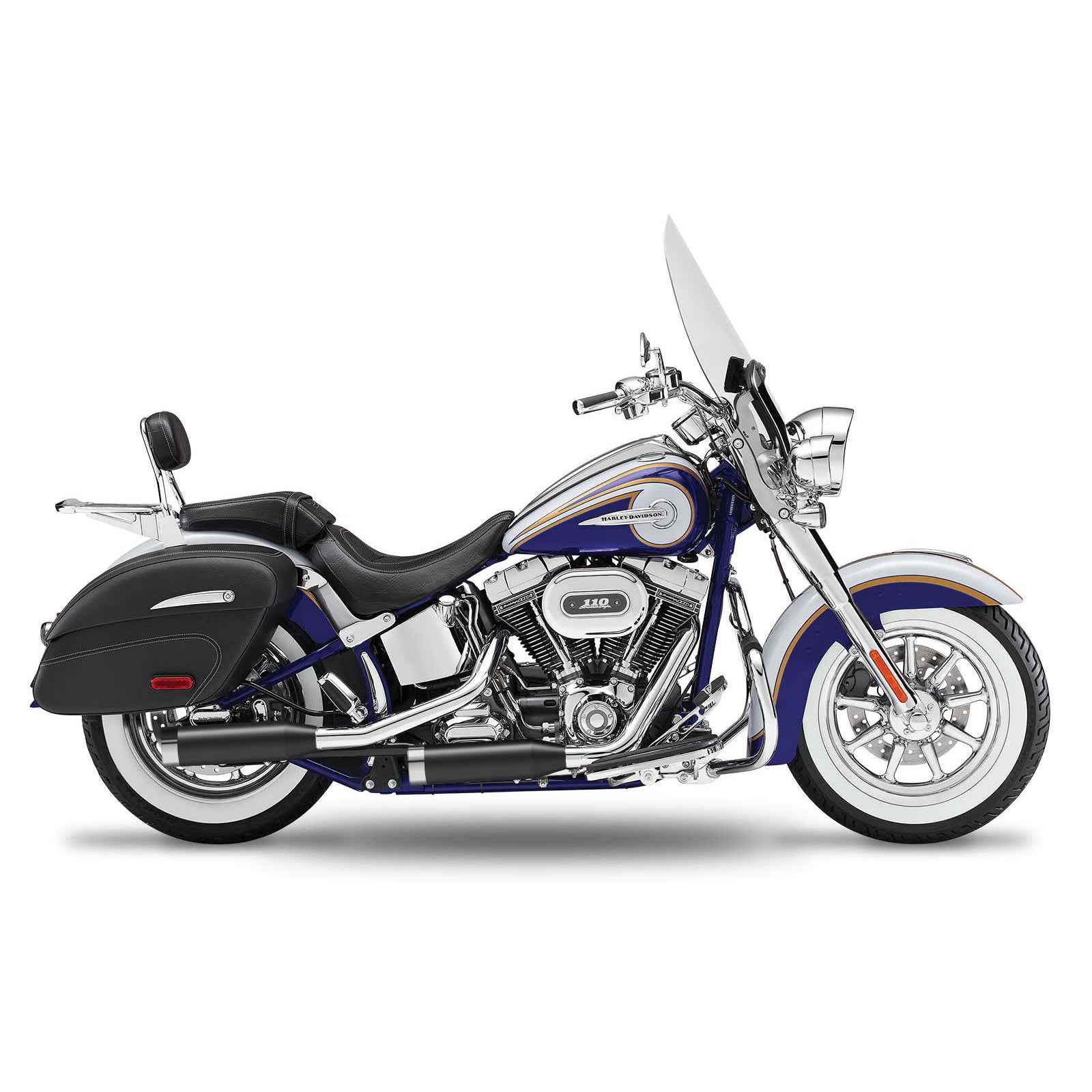 Кesstech 2011-2013 Harley-Davidson CVO Convertible Slipons adjustable
