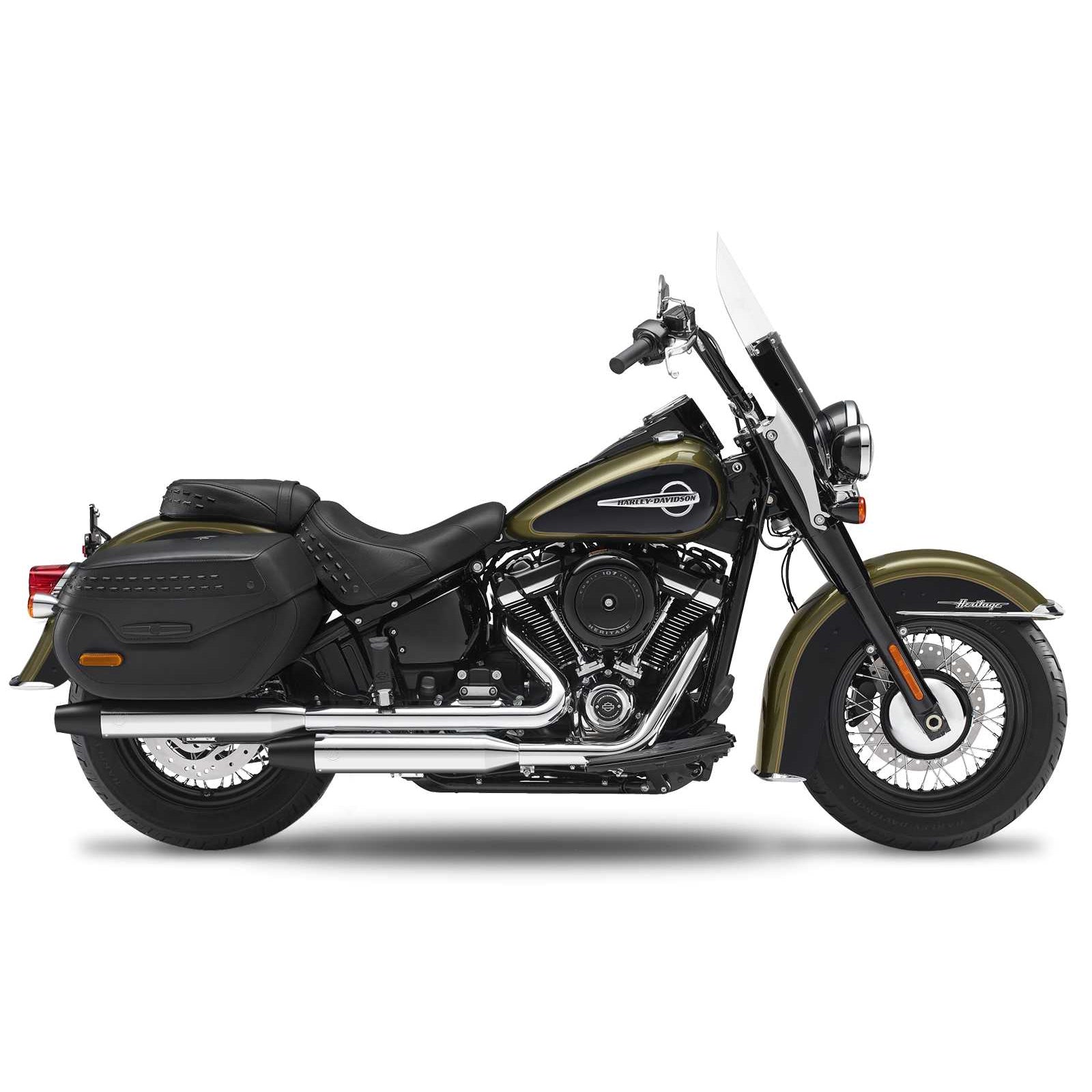 Кesstech 2021 Harley-Davidson Heritage Classic Slipons adjustable