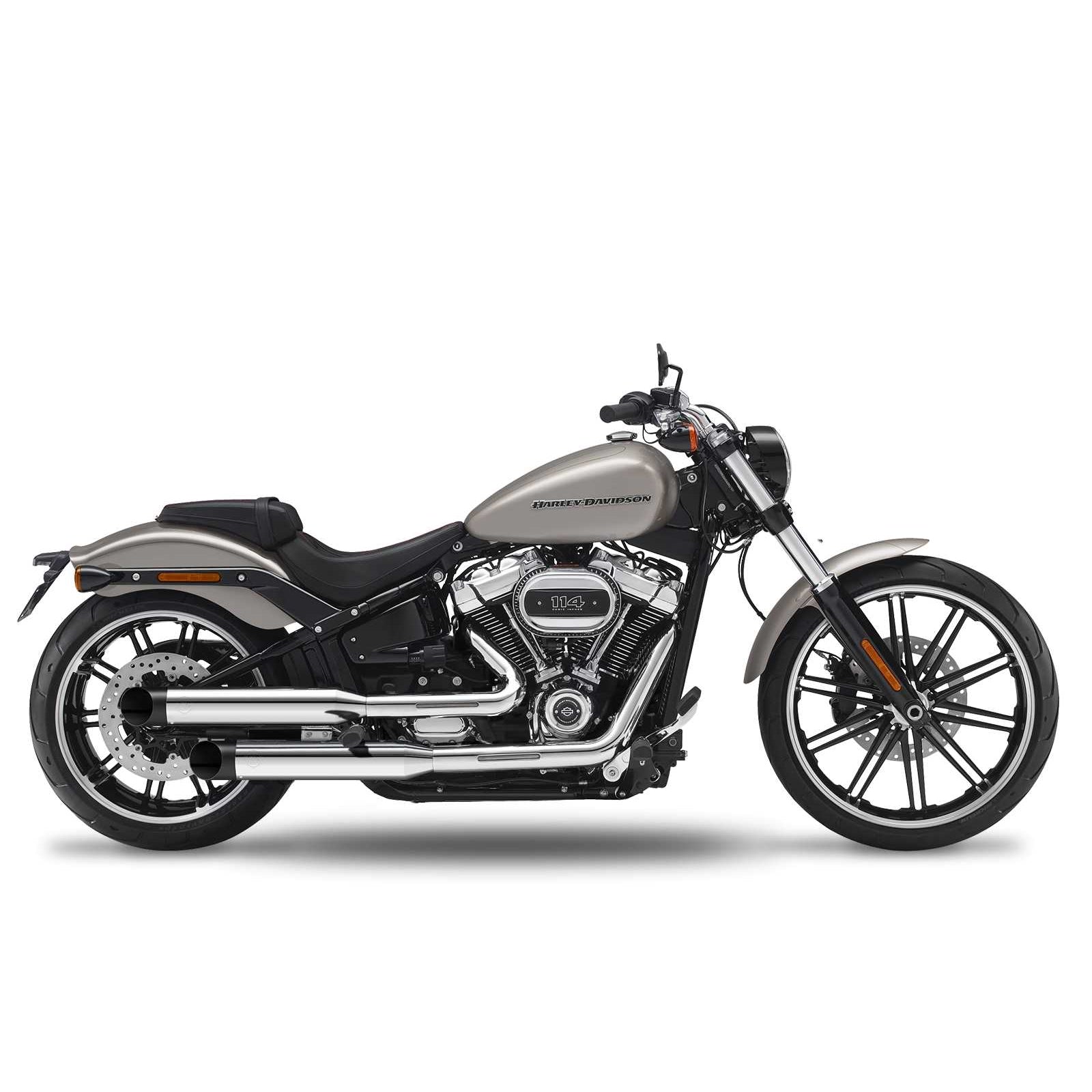 Кesstech 2021-2023 Harley-Davidson Fat Boy 114 / S Slipons adjustable