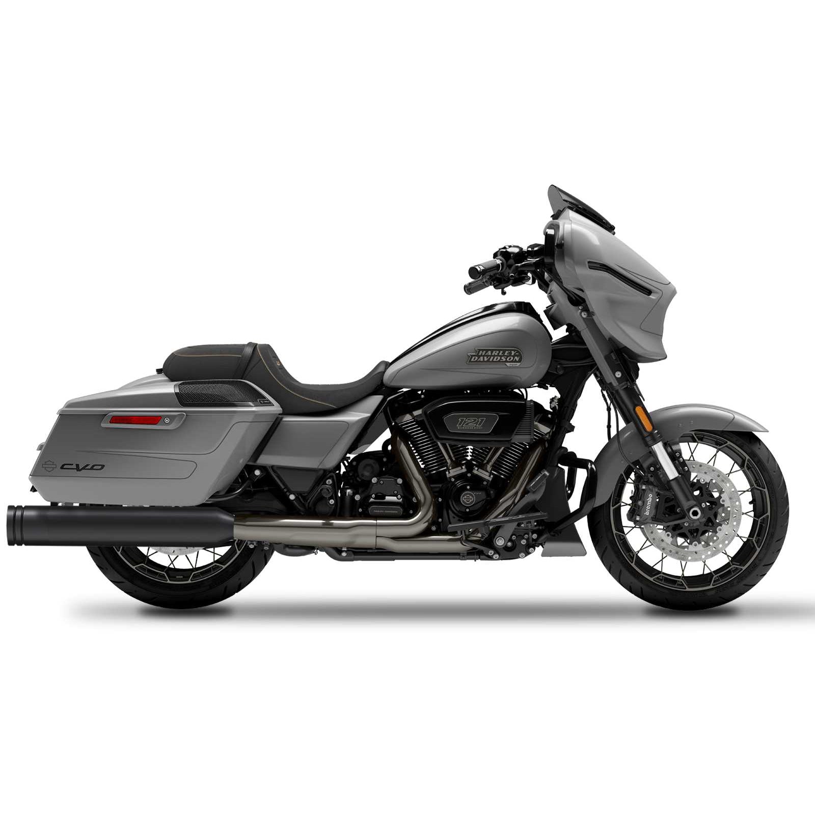 Кesstech 2023 Harley-Davidson CVO Street Glide Slipons adjustable