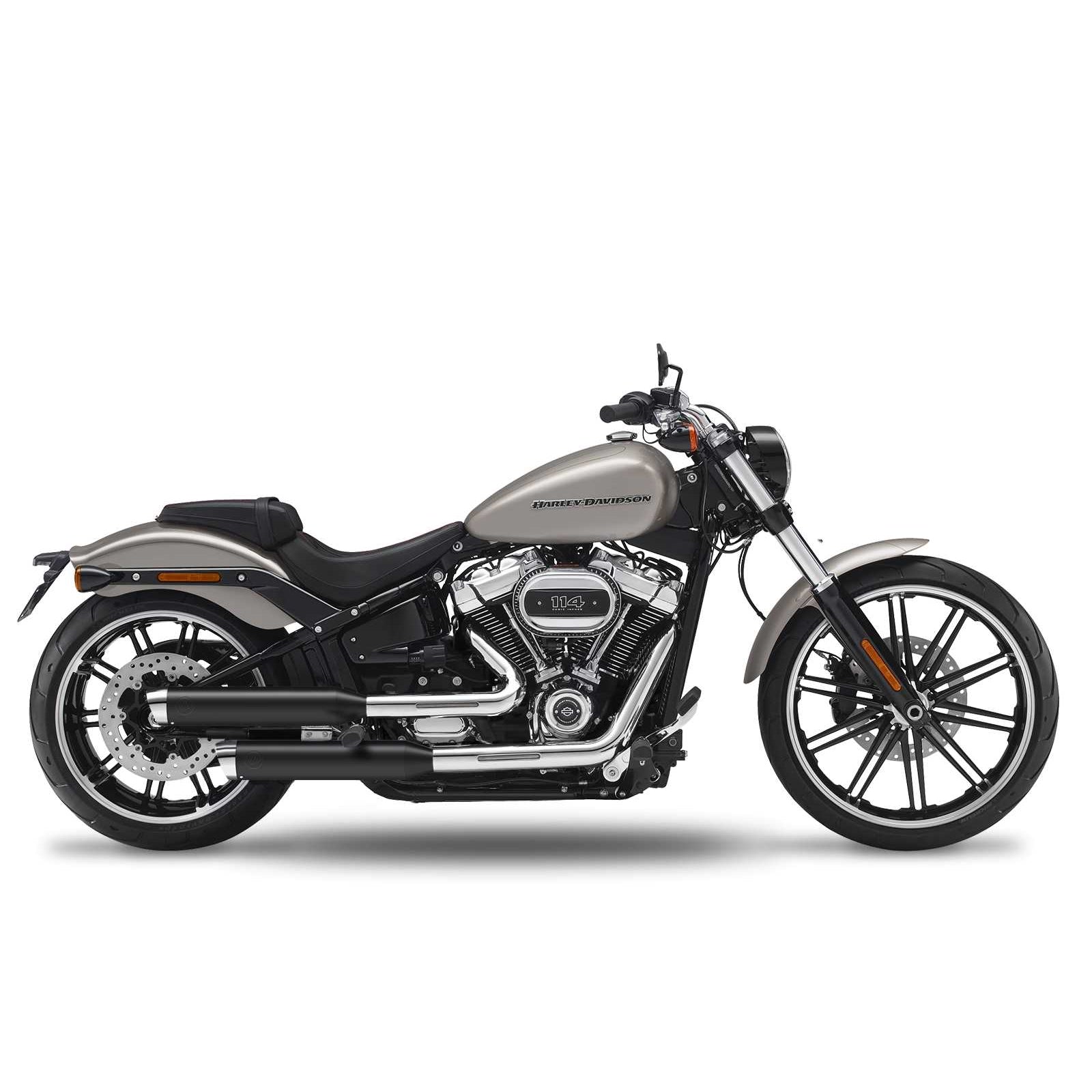 Кesstech 2021-2023 Harley-Davidson Fat Boy 114 / S Slipons adjustable