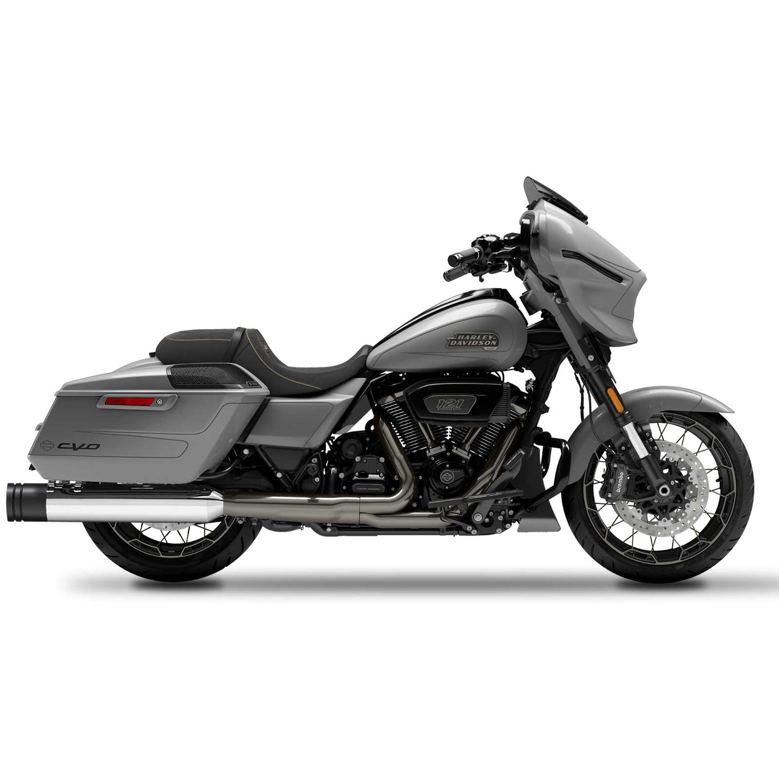 Кesstech 2023 Harley-Davidson CVO Street Glide Slipons adjustable