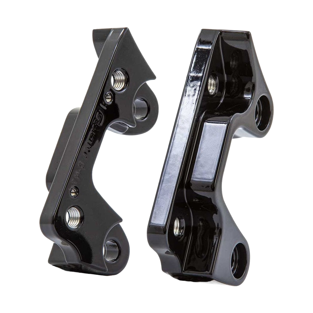 Rick's Front 13"/330mm Wave Brake Rotors Set (With Adaptors) - Touring 14-23