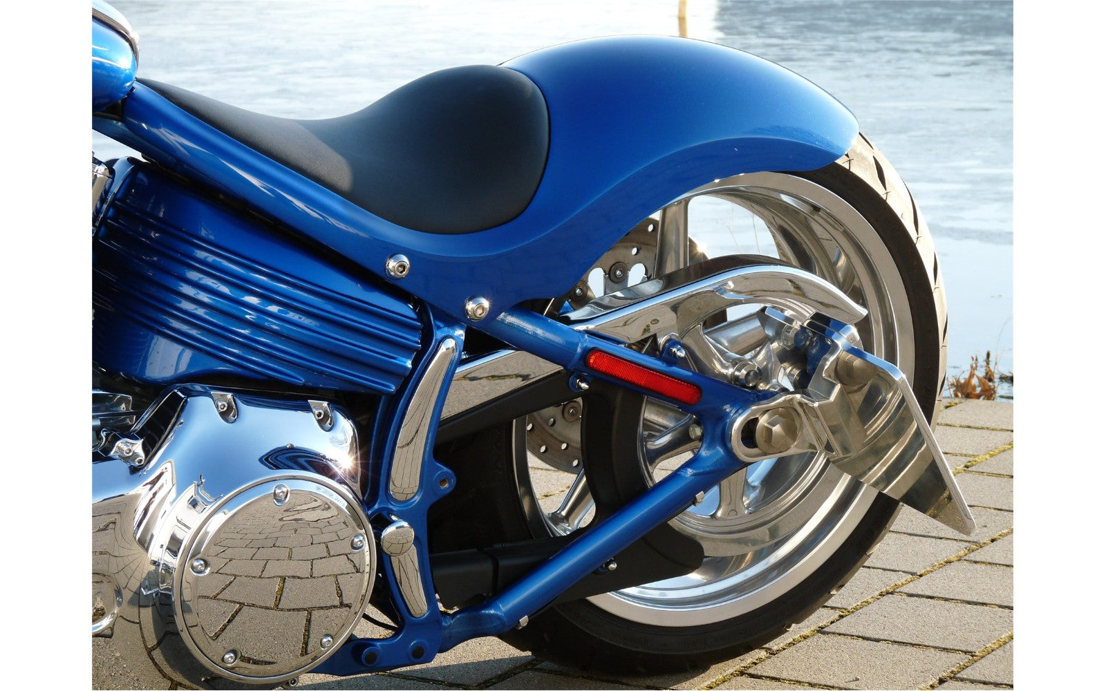 Rick's Rear Fender 240 Tire - Softail Rocker 08-11