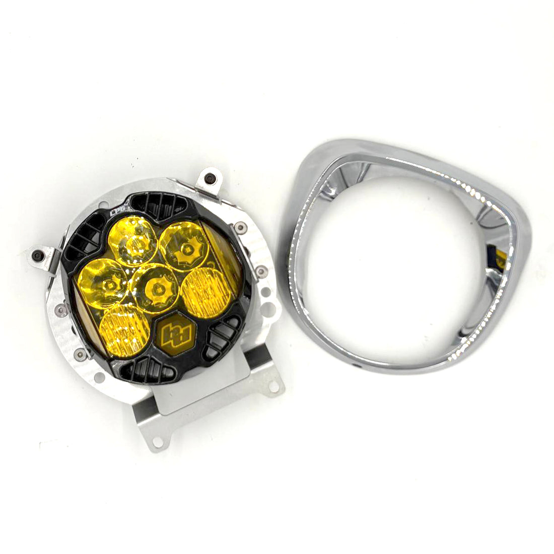 Henne x Baja LP6 Bracket With Bezel (Fat Boy 2018+)