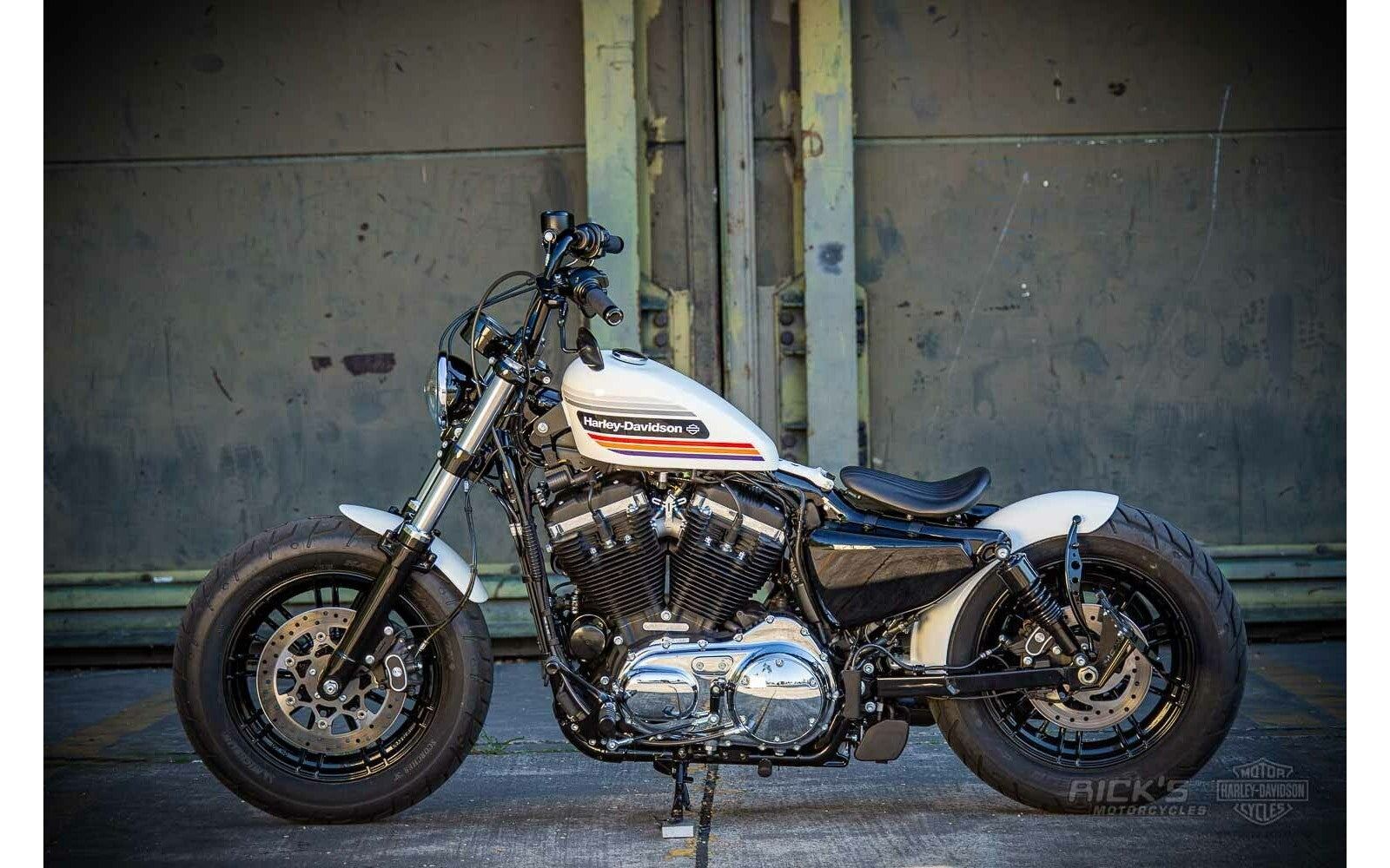 Rick's Steel Rear Fender "Bobber" - Sportster 10-up