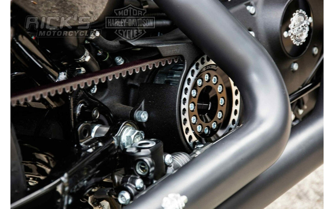 Rick's Offset Pulley 17mm/200-210 Tire - Sportster 04-up