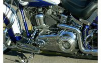 Rick's Derby Cover "Bullauge" Polished - Softail 07-up