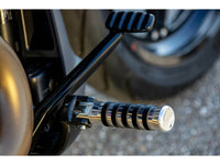 Rick's Footpegs "O-Ring" Polished - Softail 18-up / Sportster S - Nightster