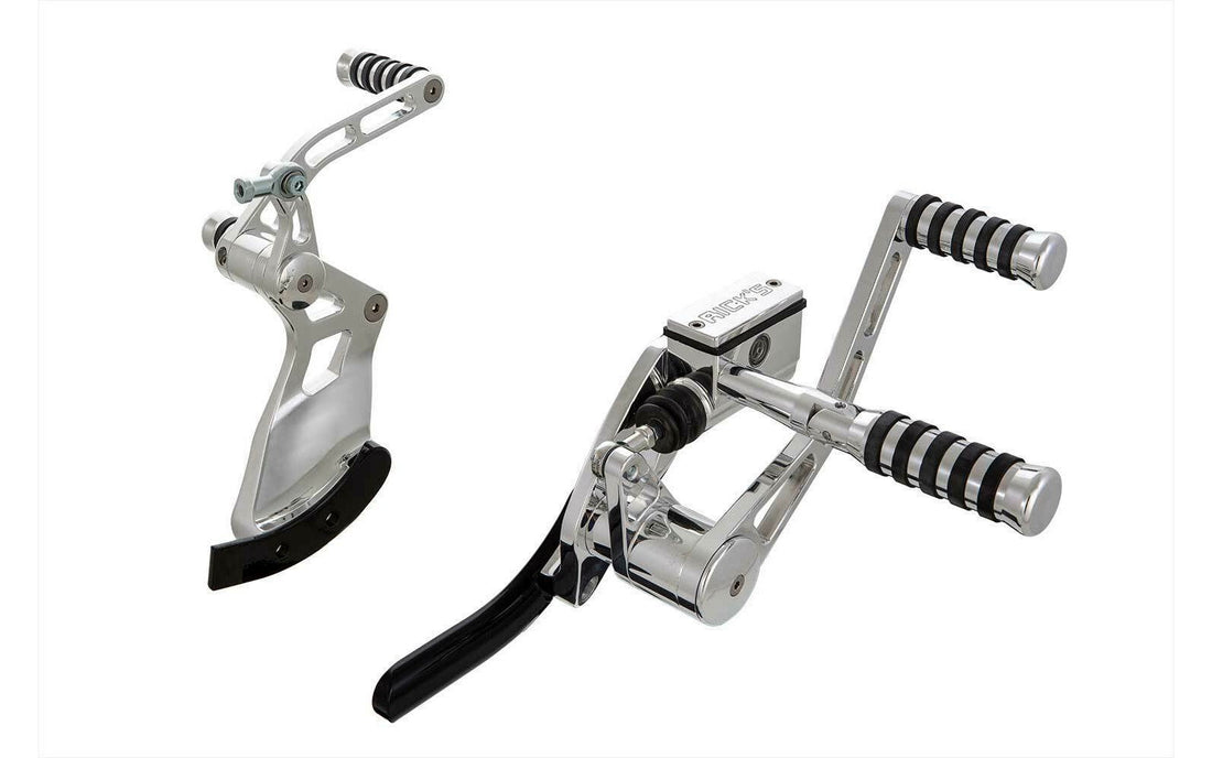 Rick's Forward Controls "O-Ring" +4in Polished - Softail 18-up