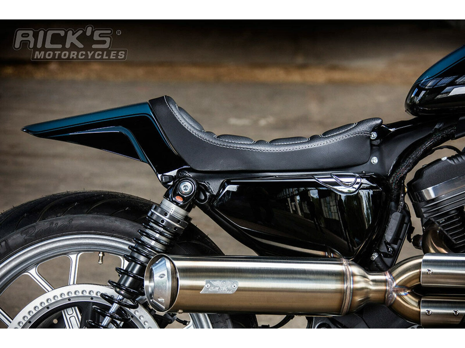 Rick's Rear Fender "Raceline" - Sportster XL 10-up