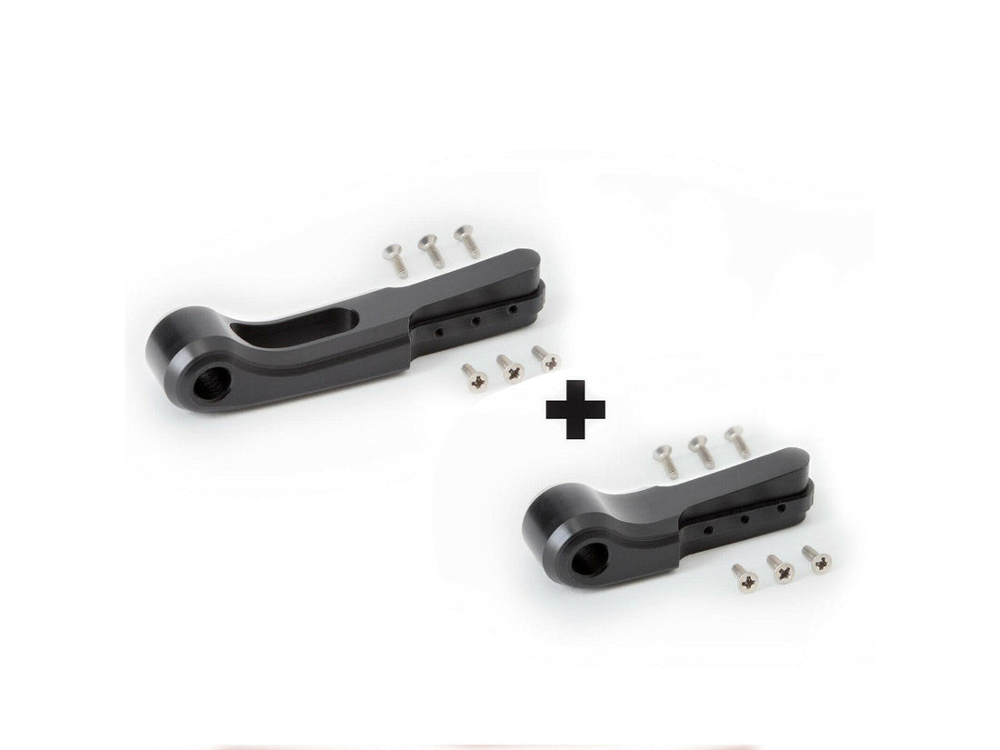 Rick's Adjustable Levers Set "Good Guys" Black - Sportster 04-13