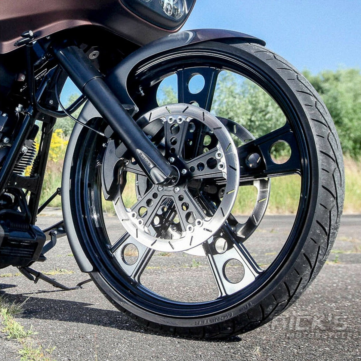 Rick's 23" / 26" / 30" Steel Front Fender (Touring)