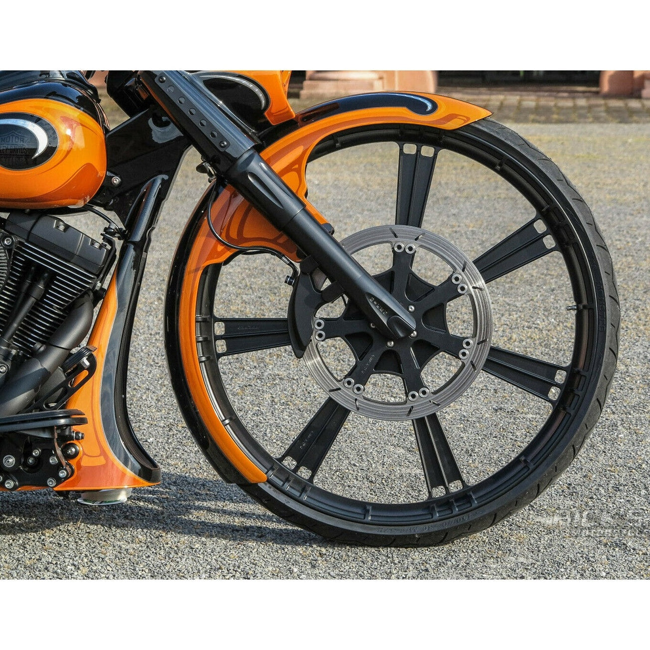 Rick's 23" / 26" / 30" Steel Front Fender (Touring)