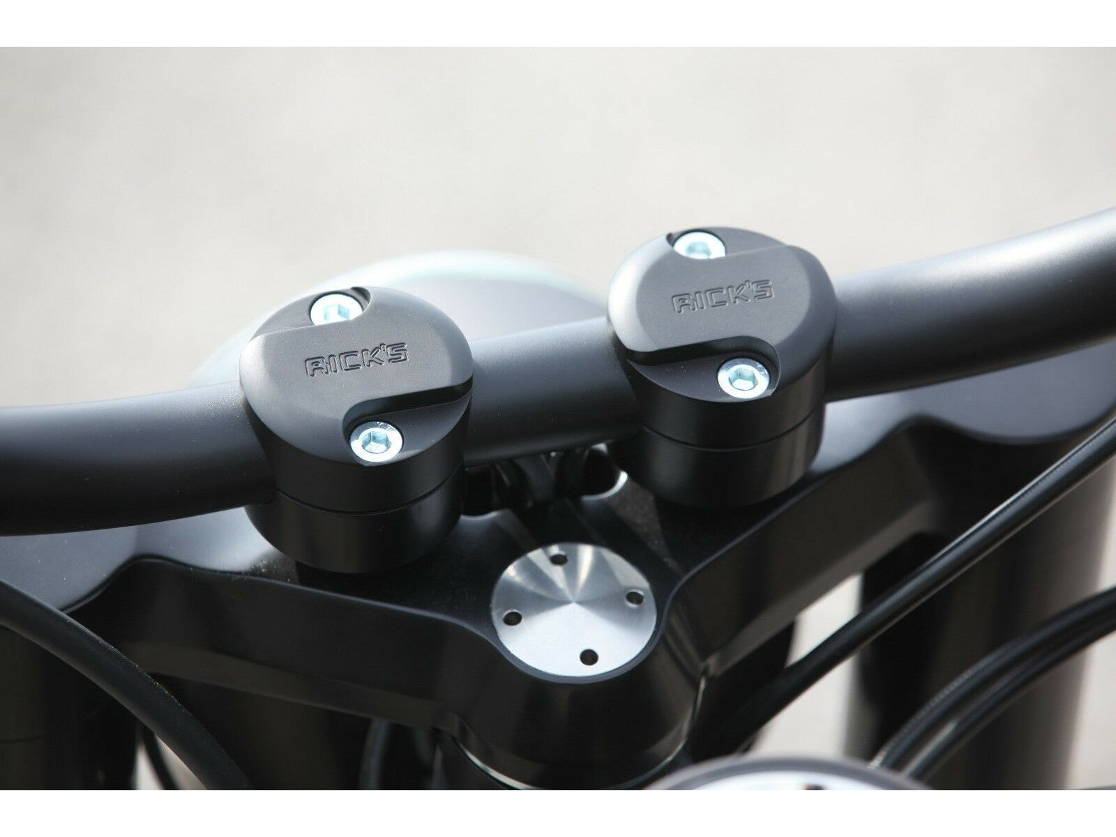 Rick's 25.4mm Bar Risers "Classic" Black