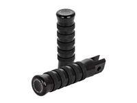 Rick's Footpegs "O-Ring" Black - Softail 18-up / Sportster S - Nightster