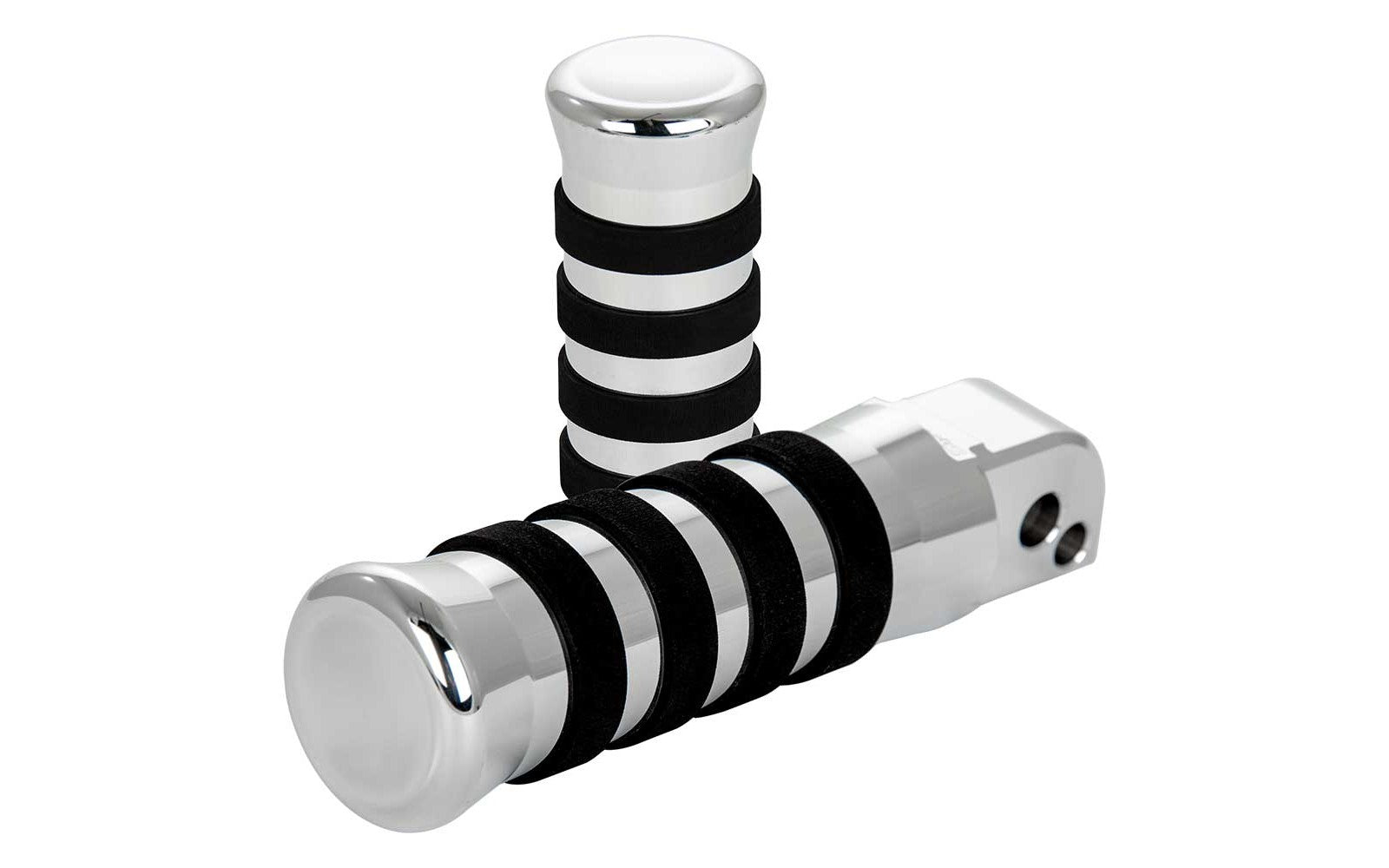 Rick's Passenger Pegs "O-Ring" Polished - Softail 18-up