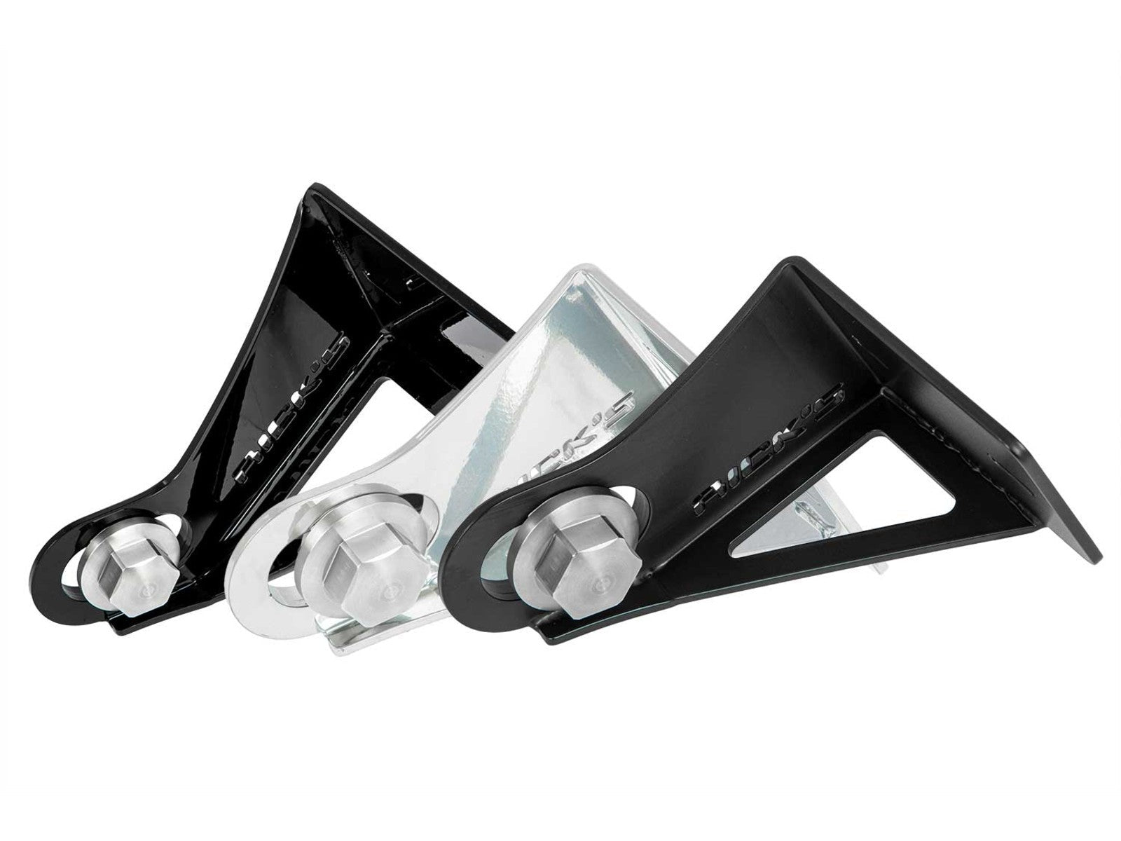 Rick's Side License Plate Bracket / Gloss Black - Softail 18-up