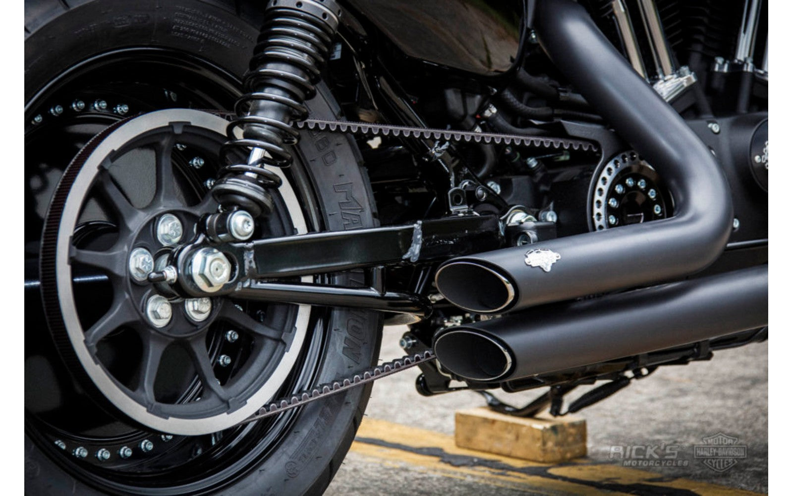 Rick's 17mm Offset Sprocket Cover - Sportster 09-up
